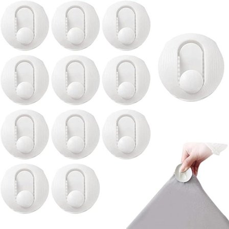 12 st Täcke Klämmor, Påslakansklämmor, Täcke Klämma, Påslakan Klämma, Täcke Lakan Klämma, för Lakan, Gardiner