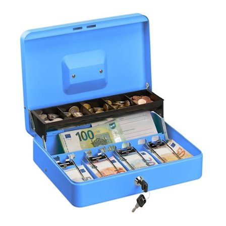 Kasseskuffe med lås
