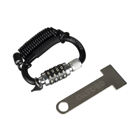 Bloqueo Antirrobos de Casco Oxford LidLock