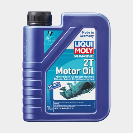 Óleo mineral para motor de popa 2 tempos Liqui Moly Marine 2T Motor Oil, API TC & JASO FB & NMMA TC-W3, 1 litro