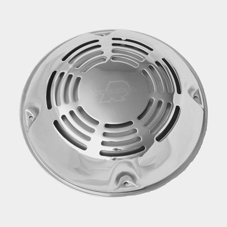 Ventilator / däcksventil Rutgerson, rostfritt stål, Ø173 mm / Ø100 mm, silver