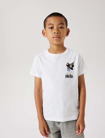 name it Nkmdio Onepiece Ss Nreg Top Box Noos Vde - White - 116