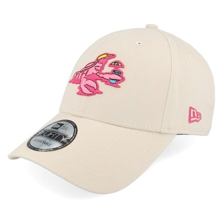 New Era - Grey adjustable Czapka Z Daszkiem - Cocktail Crab 9FORTY Stone Adjustable @ Hatstore