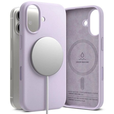Ringke Silicone MagSafe Case for iPhone 17 - Purple