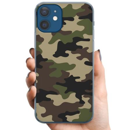 Apple iPhone 12 TPU Mobilcover Skov camo