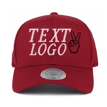 Mitchell & Ness - Sort Kasket - Mitchell & Ness-keps - Designa den själv @ Hatstore