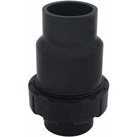 Kule-tilbakeslagsventil 25 32 40 50 mm Vann-tilbakeslagsventil PVC-ventil Tilbakestrømningshindrer Svømmebassengventil (Innvendig diameter 32 mm)