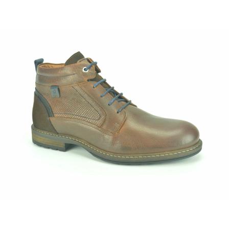 Australian, D.Cognac Boots. N. sport-gekleed Bruin, Heren, Maat:46 EU