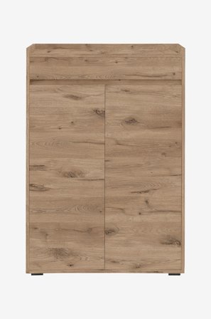 Loft24 - Skoförvaring Kosmo 2 dörrar/1 låda - Beige - Klädförvaring - Från Homeroom