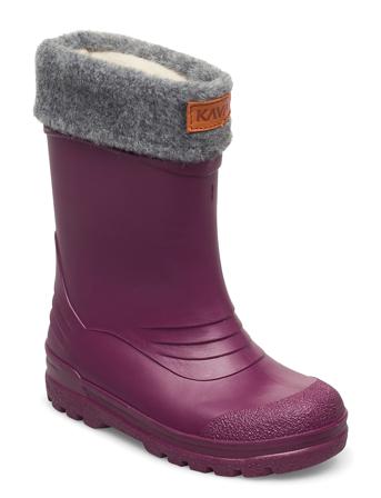 Gimo Wp Shoes Rubberboots High Rubberboots Lined Rubberboots Lilla Kavat