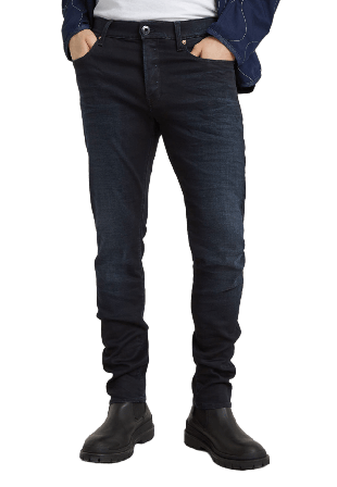 G-Star 3301 Slim Jeans Herr Blå 3634