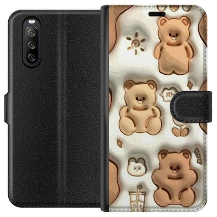 Sony Xperia 10 III Lommeboketui Boblende Bjørner