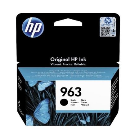 HP 963 ægte sort blækpatron (3JA26AE) til HP OfficeJet Pro 9010 / 9020 series