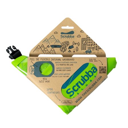 Scrubba Wash Bag washing & waterproofing Green OneSize