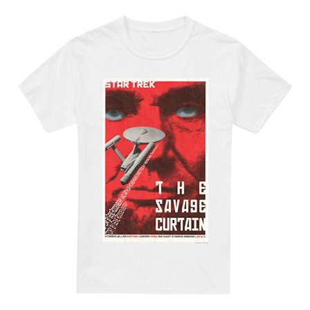 Star Trek Herr The Original Series Avsnitt 77 T-shirt 3XL Vit