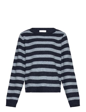 Vmdoffy Ls O-Neck Blouse Ga Noos Girl Grey Vero Moda Girl