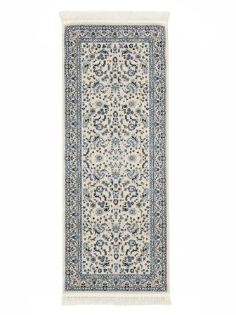 Pequeno Nain Florentine Tapete - Branco Creme/Bege 80X200 Em Estilo Clássico