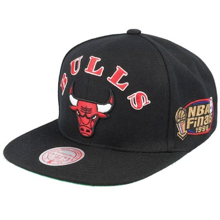 Mitchell & Ness - NBA - Black - snapback - Cap - Chicago Bulls My Squad Black Snabpack - Hatstore