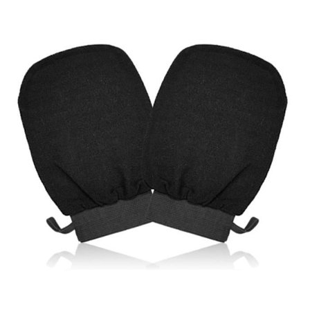 2x Kroppsexfolierande Handske Tagelhandske Kroppsexfolierande Handske Tar Bort Döda Hudceller Rengör och Renar Huden Kropp Ansikte