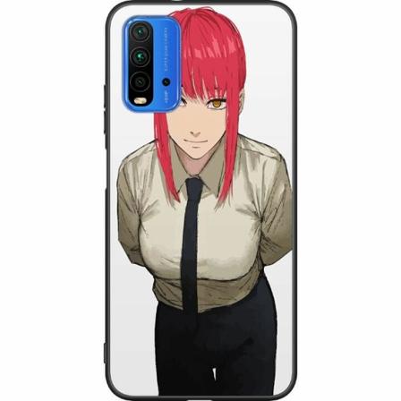Xiaomi Redmi Note 9 4g Svart Skal Makima Chainsaw Man