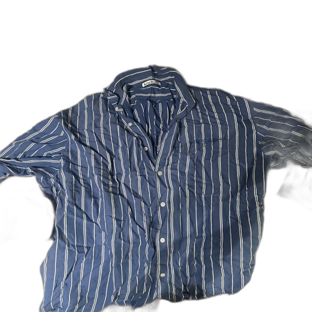 Blå och vit randig skjorta från Acne Studios