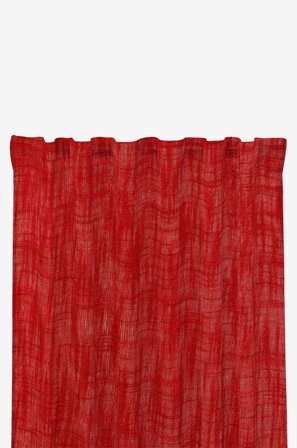 Redlunds - Bruce multilängder 250 - Röd - Gardiner - 140X250 - Från Homeroom