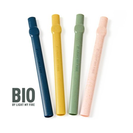 Light My Fire Restraw Bio 4-pack eating utensils Multi-colored OneSize