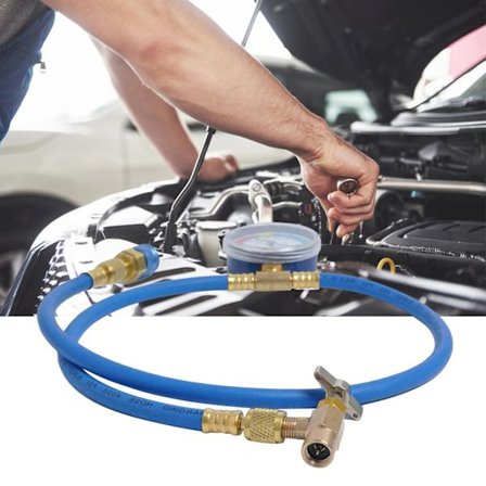 R134A/R12/R22 Kylmäaineen Täyttöletku Ammattikäyttöön Ilmastointilaitteen Kylmäaineletku Paineen Mittarilla Autoon