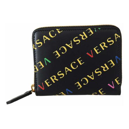 Versace, Wallets & Cardholders Czarny, Kobieta, Rozmiar: ONE Size
