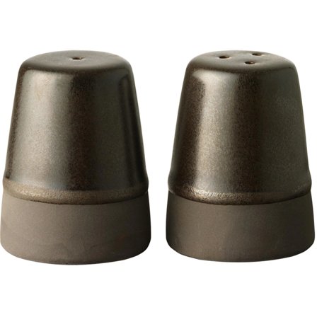 Aida Salt/pebersæt metallisk brun | KitchenOne