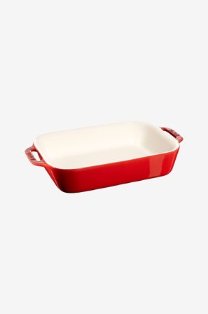 Staub - Ugnsform / Gratängform Rektangulär 27x20 cm 2,35 l - Röd - Ugnsformar - Från Homeroom