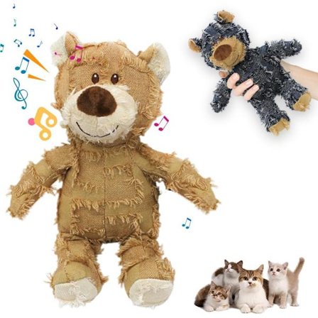 Tuhoamaton Kestävä Karhu, Tuhoamaton Innostunut Koiran Leikki, Interaktiiviset Koiran Lelut, Petsboro Vahva Karhu Piipaava Purulelu