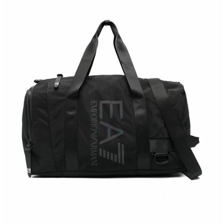 Emporio Armani EA7 Weekend Bags Sort, Dame Rejsetasker, Størrelse: ONE Size