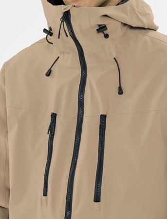 Whistler Takoda M Lined Shell Ski Jacket - Beige - XL