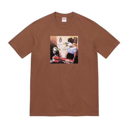 Supreme T-Shirts Brun, Herre