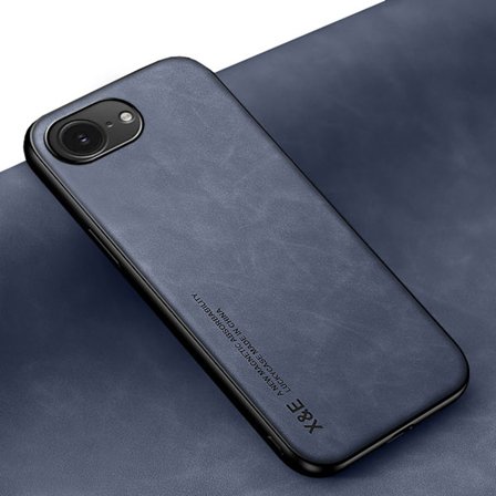 iPhone 16 E Proffsigt Skal i Lyxig Mocka-look