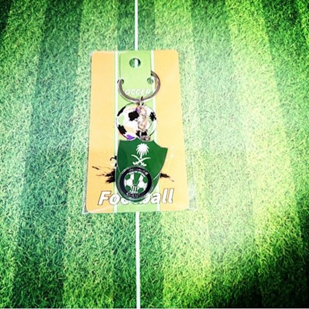 Färgglad Barcelona Real Madrid Nyckelring Liverpool Arsenal Chelsea Real Madrid Manchester City Fotbollsberlock