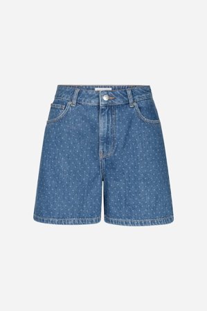CAMILLA PIHL - Lyle Shorts - Mid Blue Dot - 44