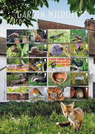 England - Havens dyreliv - Postfrisk ark