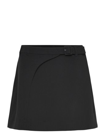 Azra Twill Mini Skirt Black French Connection