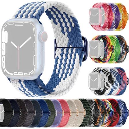 SKALO Flettet Rem Apple Watch Series 1-3 42mm - Vælg farve Multicolor