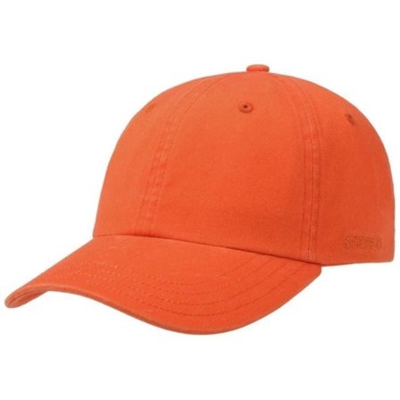 Stetson Baseball Cap Cotton Unisex caps Orange OneSize