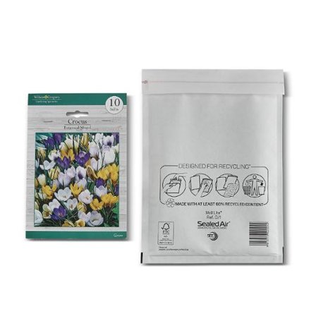 SEALED AIR Bubbelpåse 180x260mm D/1 vit 200/fp - Lyreco - Emballage och lagerutrustning - Kuvert och postemballage - Bubbelpåsar