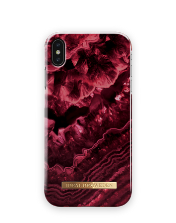 iPhone XS Max Hoesje, Claret Agate, iDeal of Sweden