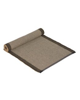 Bordslöpare Tore Jutemix Svart - 35x120 cm - Fondaco