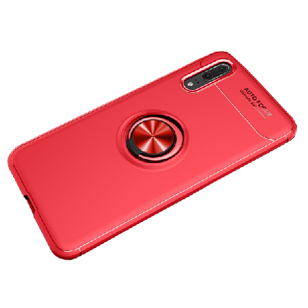 Hybridikuori rengaspidikkeellä Auto Focus - Huawei P20 Röd/Röd