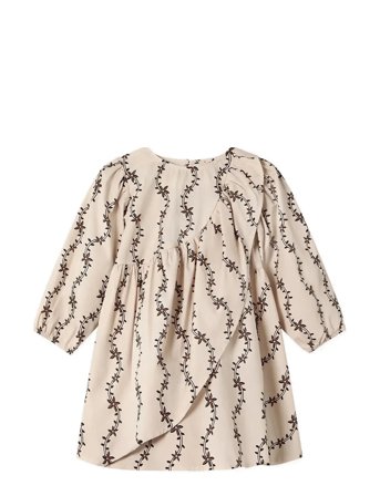 Fliink Doldy Ls Dress - Cream - 7 Y