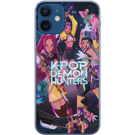 Kompatibel Mobilcover til Apple iPhone 12 mini Kpop Demon Hunters Fuld Hold Idol Kamp Scene Blades Magisk Kraft