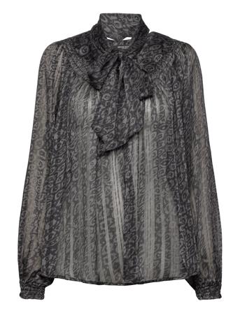 Maplebbalinah Blouse Black Bruuns Bazaar