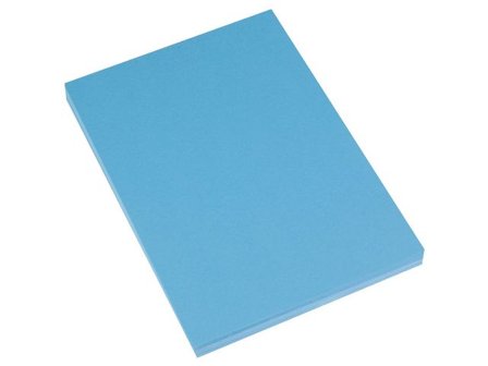 Gladkartong A3 Aquablå 180g 20 ark - Lyreco - Skola och förskola - Hobbypapper - Kartong